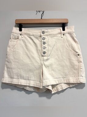 Banana Republic Factory Button Fly Denim Jean Shorts